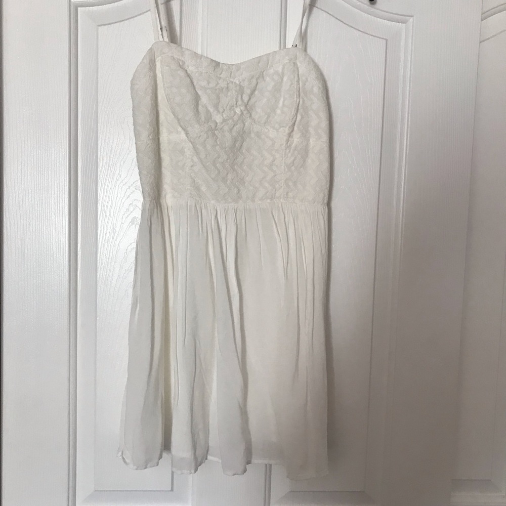Aeropostale white mini dress